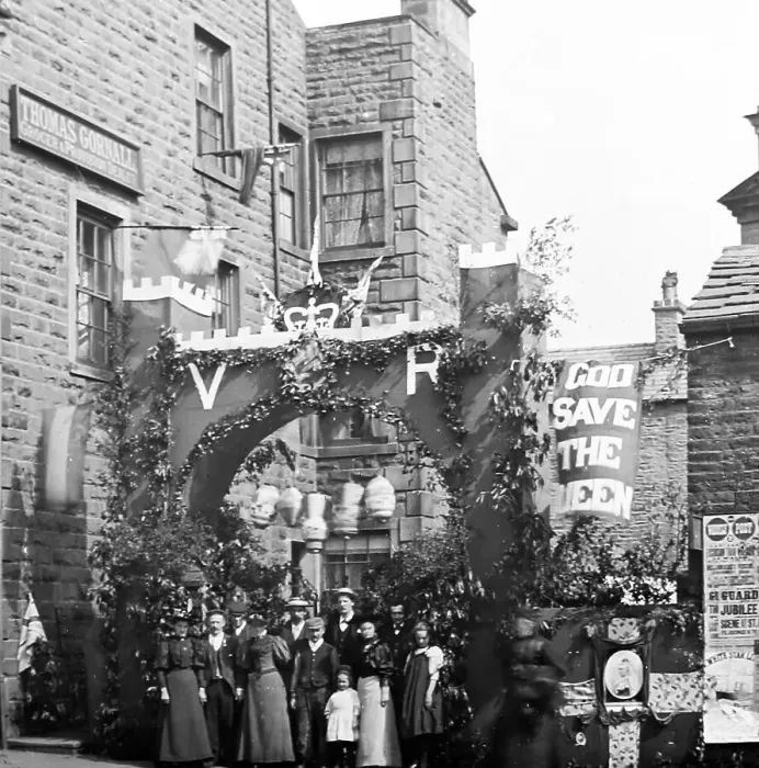 Framed Print : Queen Victoria's Jubilee (1897) in Rawtenstall