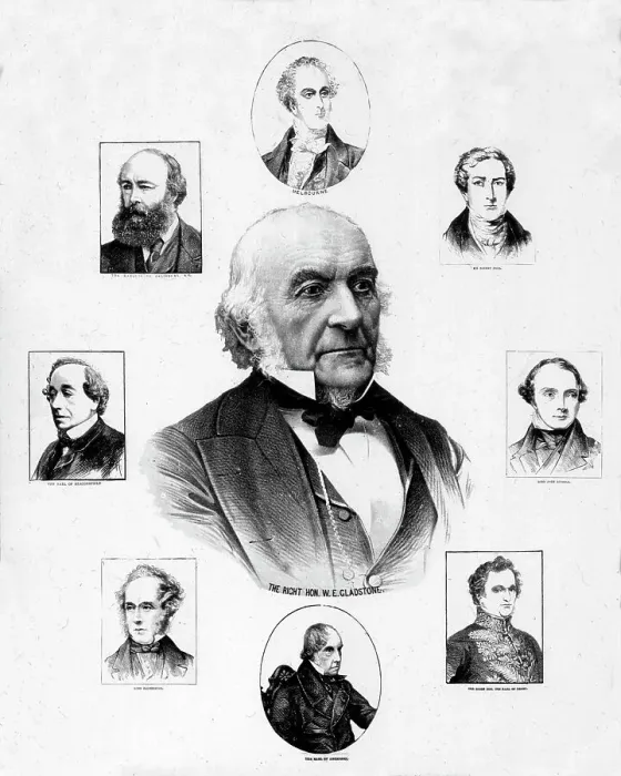 Framed Print : Queen Victoria's Prime Ministers Framed Print : Queen Victoria's Prime Ministers