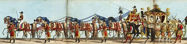 Queen Victoria's State Coach in her coronation procession