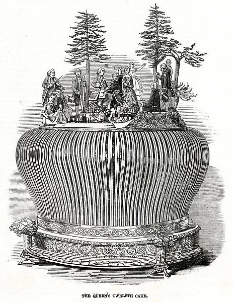 Queen Victorias twelfth cake 1849