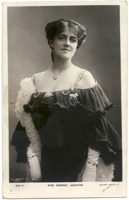 Framed Print : Queenie Leighton 1905 Framed Print : Queenie Leighton 1905