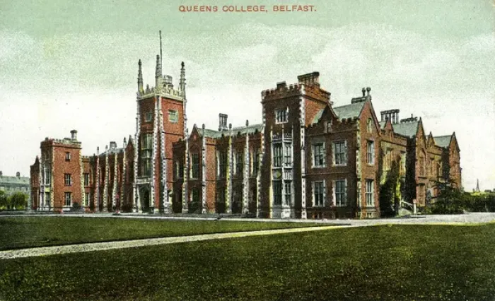 Framed Print : Queens College, Belfast, County Antrim - Down Framed Print : Queens College, Belfast, County Antrim - Down