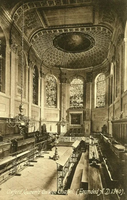 Framed Print : Queen's College Chapel, Oxford Framed Print : Queen's College Chapel, Oxford