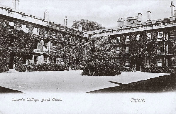 Queens College Back Quad, Oxford University, Oxford