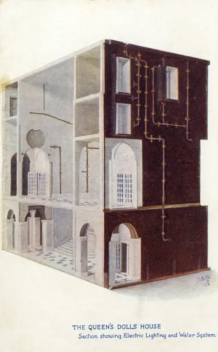 Framed Print : The Queens Dolls House Framed Print : The Queens Dolls House