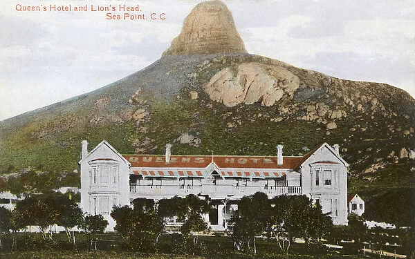 Queens Hotel and Lions Head, Cape Town, South Africa