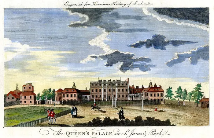 Framed Print : Queens Palace St James Park Framed Print : Queens Palace St James Park
