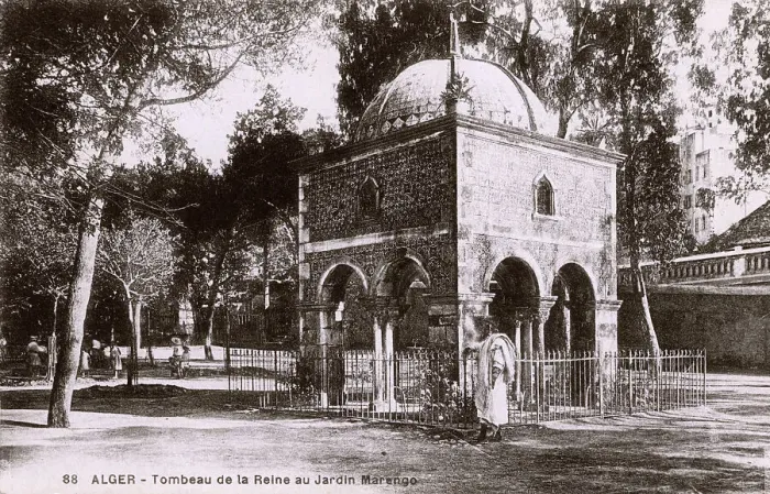 Framed Print : Queens Tomb in the Marengo Garden - Algiers, Algeria Framed Print : Queens Tomb in the Marengo Garden - Algiers, Algeria