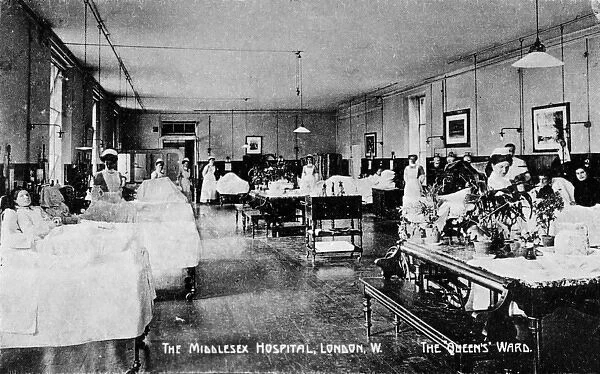 The Queens Ward, Middlesex Hospital, London