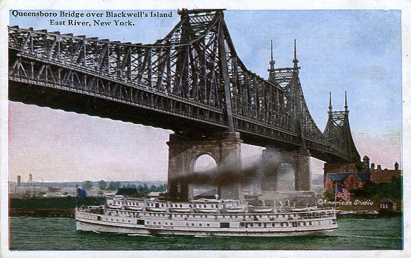 Queensboro Bridge, Blackwells Island, East River, New York
