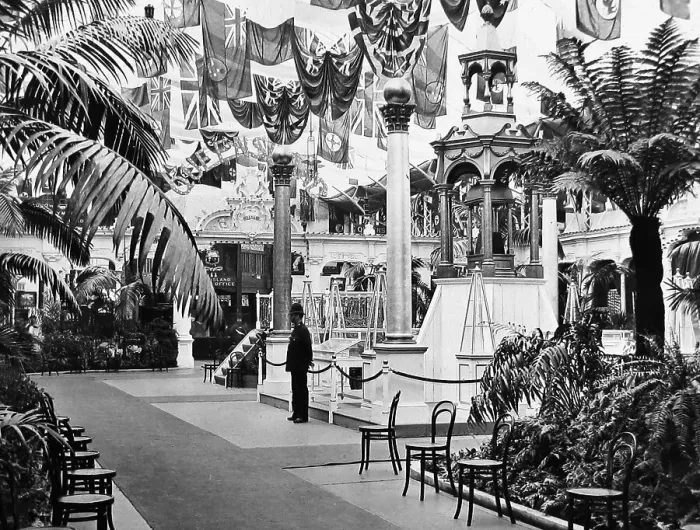 Framed Print : The Queensland Court, The Franco-British Exhibition Framed Print : The Queensland Court, The Franco-British Exhibition