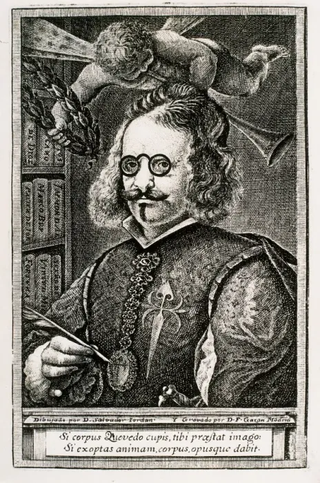 Framed Print : QUEVEDO y VILLEGAS, Francisco de (1580-1645) Framed Print : QUEVEDO y VILLEGAS, Francisco de (1580-1645)