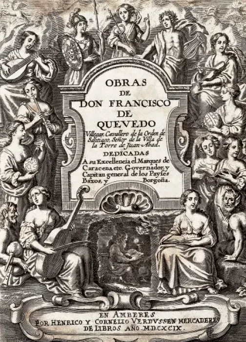 Framed Print : QUEVEDO y VILLEGAS, Francisco de (1580-1645) Framed Print : QUEVEDO y VILLEGAS, Francisco de (1580-1645)