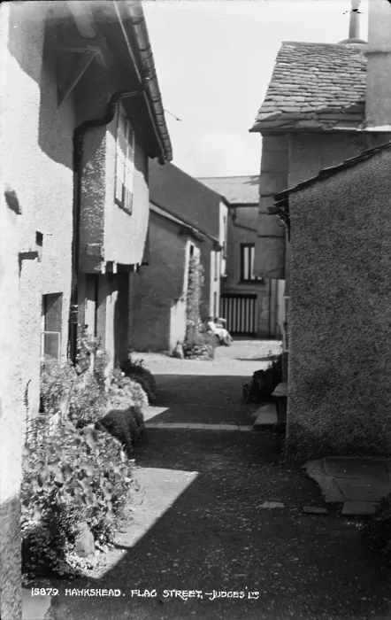 Framed Print : Quiet Alleyway in Hawkshead Framed Print : Quiet Alleyway in Hawkshead