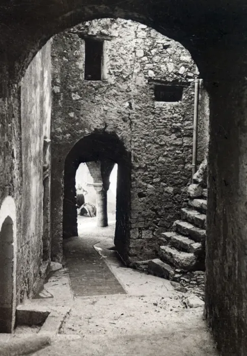 Framed Print : A quiet corner in Peille, France Framed Print : A quiet corner in Peille, France