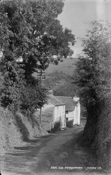 Framed Print : A Quiet Lane in Perranporth Framed Print : A Quiet Lane in Perranporth