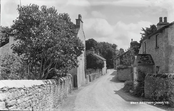 Framed Print : Quiet Village Lane Framed Print : Quiet Village Lane
