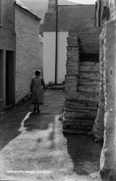 Framed Print : A Quiet Walk in Polperro Framed Print : A Quiet Walk in Polperro