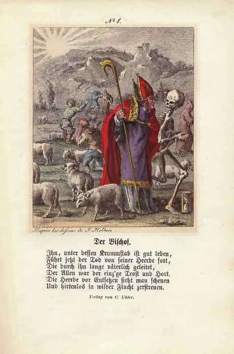 Framed Print : Quietly resigned to his fate, the Bishop is Framed Print : Quietly resigned to his fate, the Bishop is