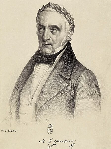 QUINTANA, Manuel Jos頨1777-1857). Spanish writer