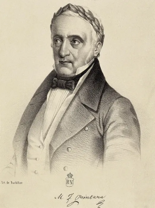 Framed Print : QUINTANA, Manuel Jos頨1777-1857). Spanish writer Framed Print : QUINTANA, Manuel Jos頨1777-1857). Spanish writer