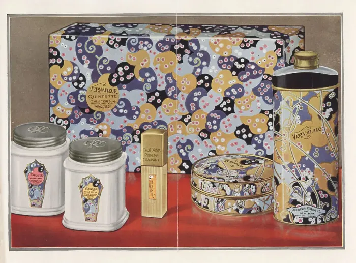 Framed Print : Quintette gift box of Vernafleur cosmetics, 1927 Framed Print : Quintette gift box of Vernafleur cosmetics, 1927