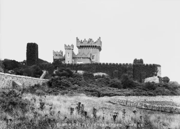 Framed Print : Quintin Castle, Strangford Framed Print : Quintin Castle, Strangford