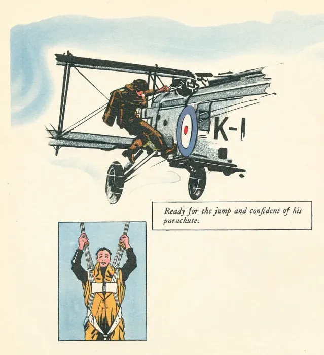 Framed Print : R. A. F. Parachutist, WW2 Framed Print : R. A. F. Parachutist, WW2