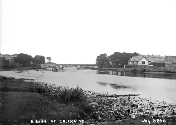 Framed Print : R. Bann at Coleraine Framed Print : R. Bann at Coleraine