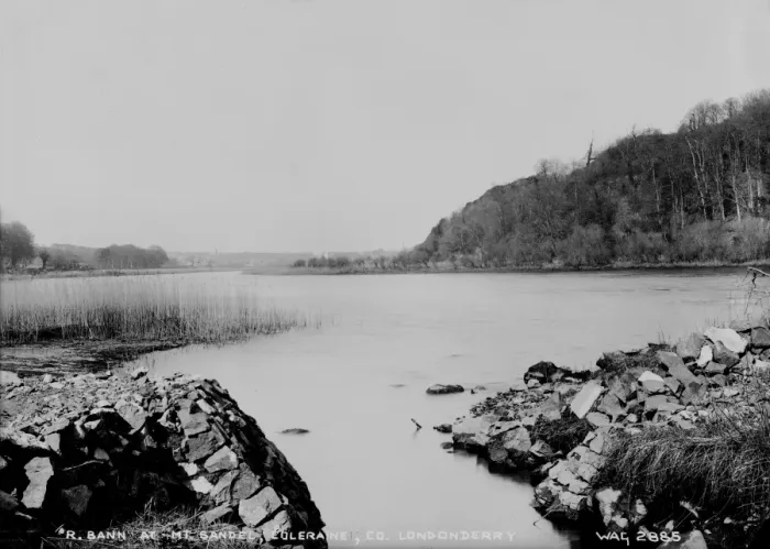 Framed Print : R. Bann at Mt. Sandel, Coleraine, Co. Londonderry Framed Print : R. Bann at Mt. Sandel, Coleraine, Co. Londonderry