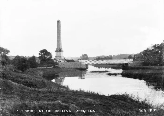 Framed Print : R. Boyne at the Obelisk, Drogheda Framed Print : R. Boyne at the Obelisk, Drogheda