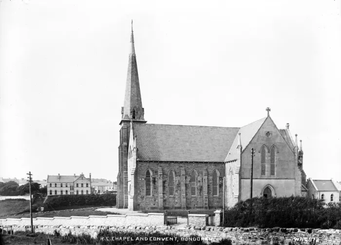 Framed Print : R. C. Chapel and Convent, Bundoran Framed Print : R. C. Chapel and Convent, Bundoran