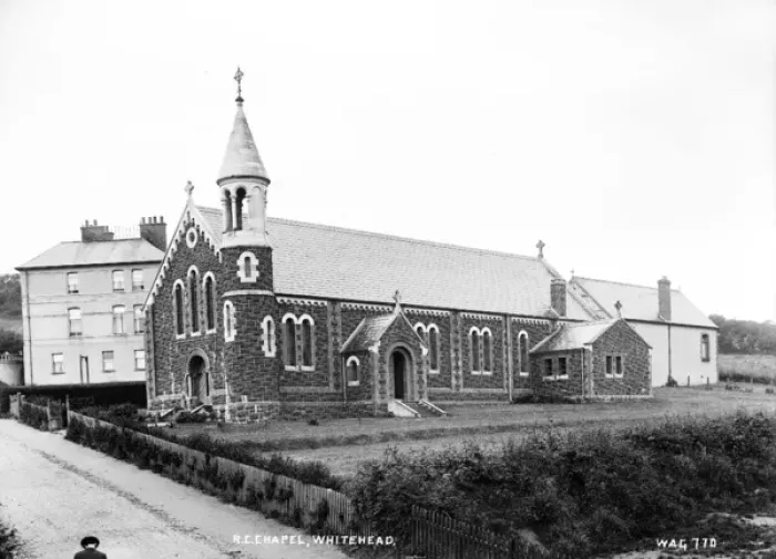 Framed Print : R. C. Chapel, Whitehead Framed Print : R. C. Chapel, Whitehead