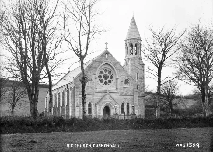 Framed Print : R. C. Church, Cushendall Framed Print : R. C. Church, Cushendall