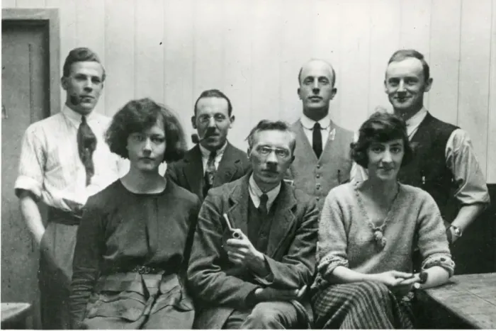 Framed Print : R. J. Mitchell?s original drawing office staff in 1923. ? Framed Print : R. J. Mitchell?s original drawing office staff in 1923. ?