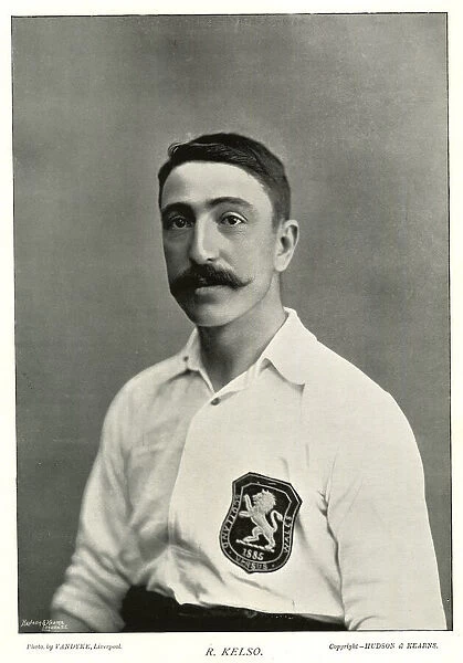 R Kelso, Preston North End and Everton footballer