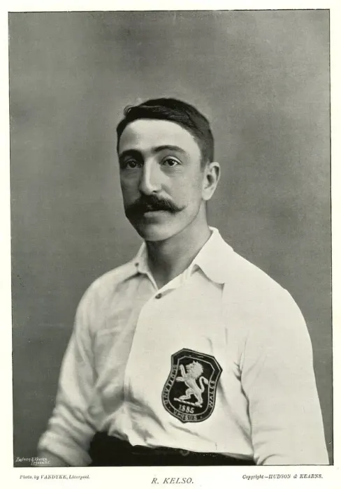 Framed Print : R Kelso, Preston North End and Everton footballer Framed Print : R Kelso, Preston North End and Everton footballer