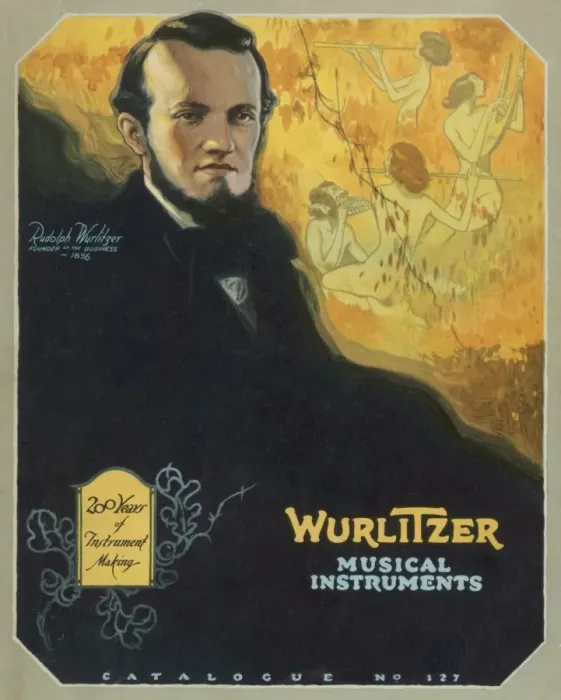 Framed Print : R Wurlitzer / Catalogue 24 Framed Print : R Wurlitzer / Catalogue 24