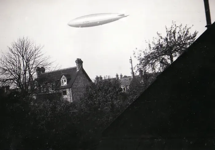 Framed Print : R101 from Common Room window Framed Print : R101 from Common Room window