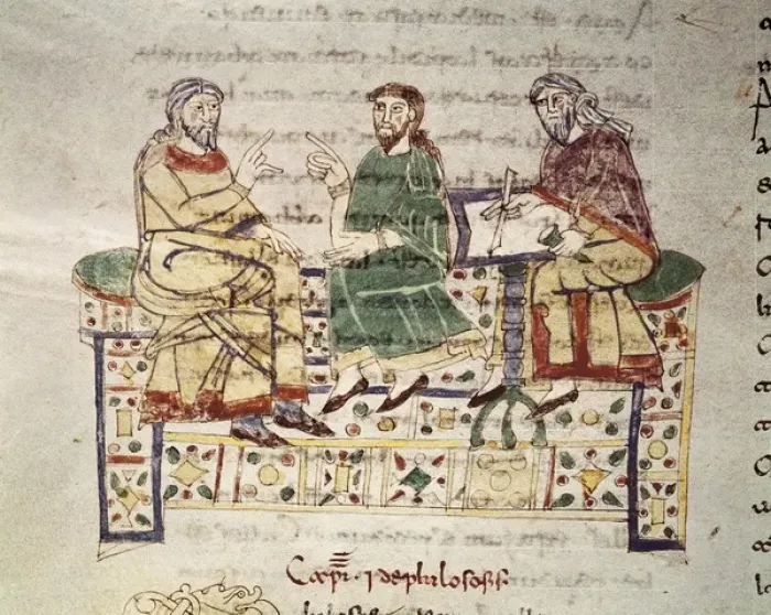 Framed Print : Rabanus Maurus. De Rerum Naturis, 11th c