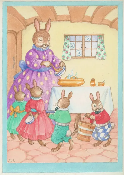 Framed Print : Rabbit meal time Framed Print : Rabbit meal time
