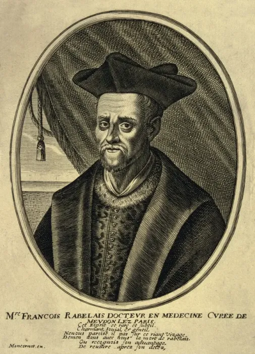 Framed Print : RABELAIS, Fran篩s (1494-1553). French writer Framed Print : RABELAIS, Fran篩s (1494-1553). French writer