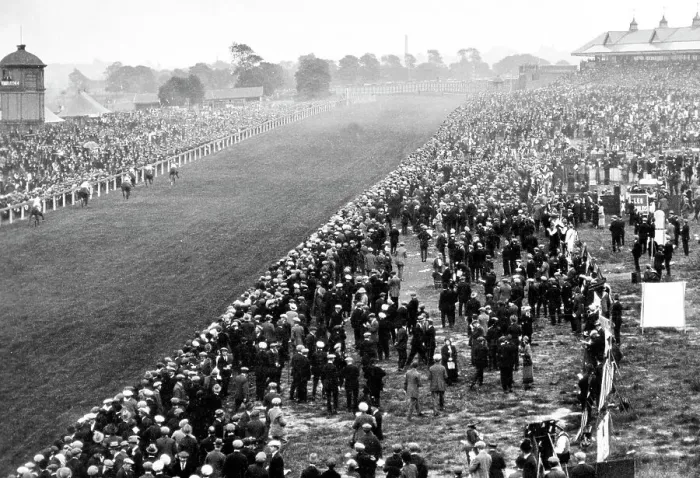 Framed Print : Racecourse, Pontefract early 1900's