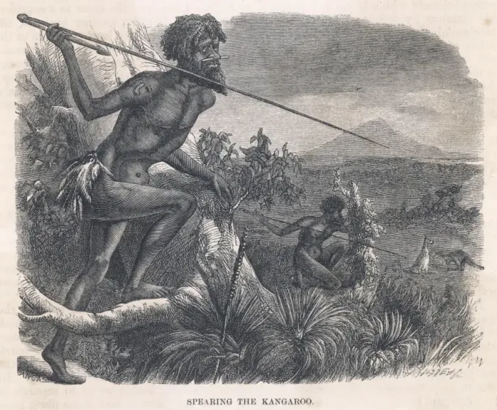 Framed Print : Racial / Aborigine C1860 Framed Print : Racial / Aborigine C1860