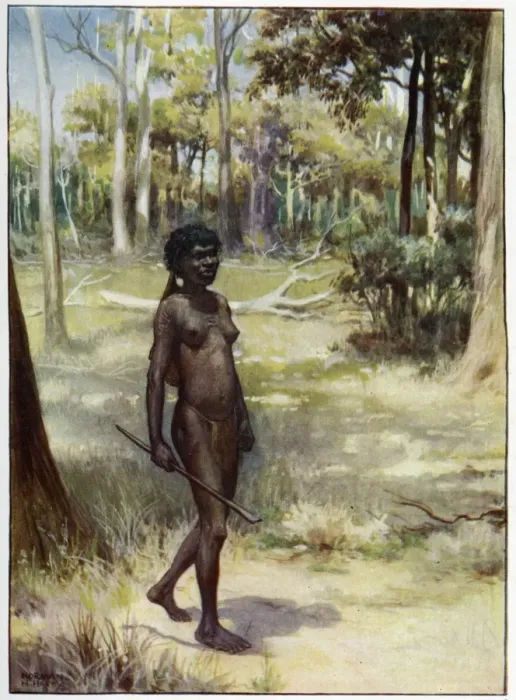 Framed Print : Racial / Aborigines 1908 Framed Print : Racial / Aborigines 1908