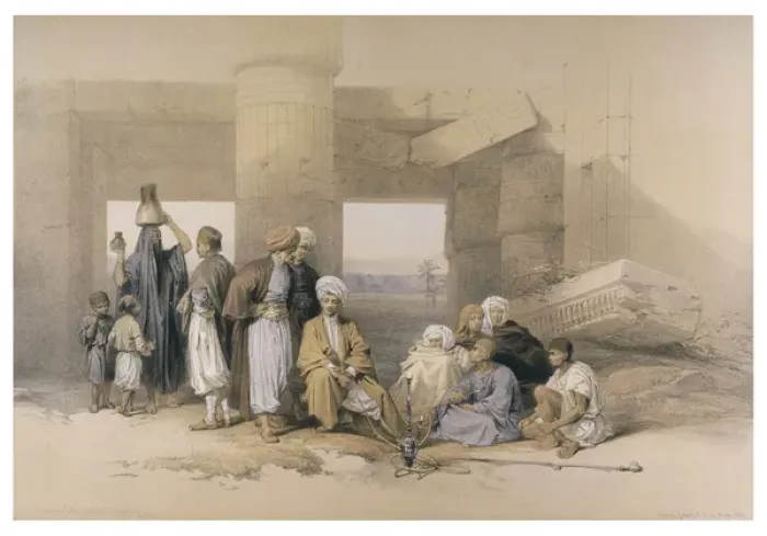 Framed Print : Racial / Africa / Egypt 1847 Framed Print : Racial / Africa / Egypt 1847