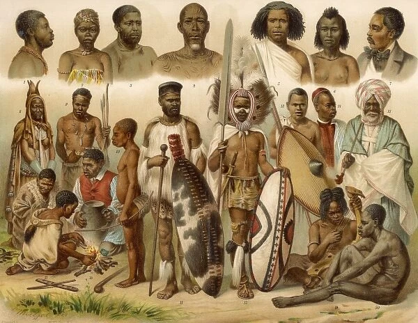 Racial  /  African Types 19C