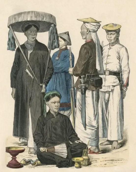 Framed Print : Racial / Asia / Vietnam 19C Framed Print : Racial / Asia / Vietnam 19C