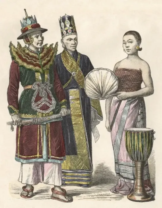 Framed Print : Racial / Burma / Officer Etc Framed Print : Racial / Burma / Officer Etc