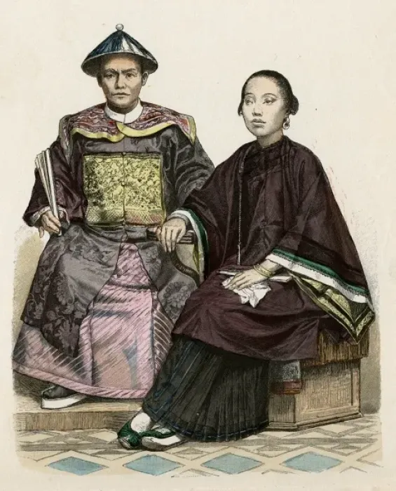 Framed Print : Racial / China / Merchant Framed Print : Racial / China / Merchant